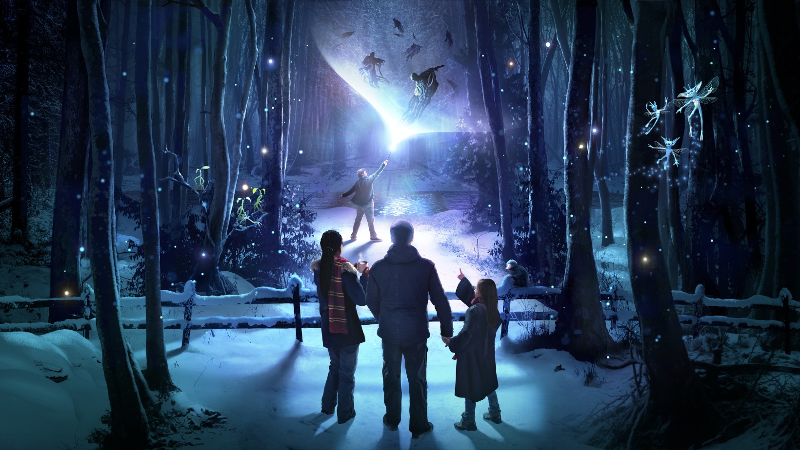 Harry Potter: Una experiencia mágica llega al Bosque Prohibido en Chile
